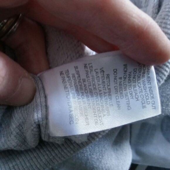 Kendall & Kylie Cropped Grey Hoodie - Picture 2 of 6